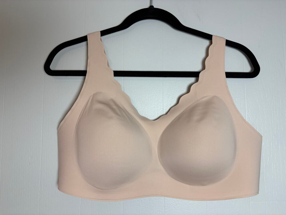 Comfelie 2X Wireless TikTok Trend Womens Comfortable Soft Bra